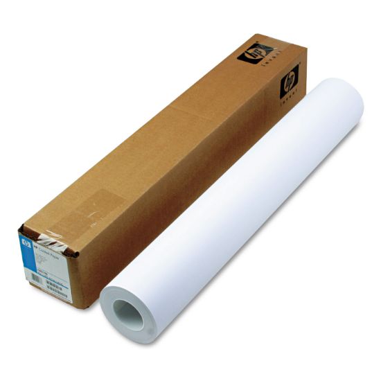 Picture of HP Designjet Inkjet Large Format Paper, 4.5 mil, 24" x 150 ft, White