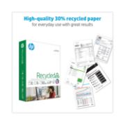 Picture of HP Office Recycled Paper, 92 Brightness, 20lb, 8-1/2 x 11, White, 5000 Shts/Ctn