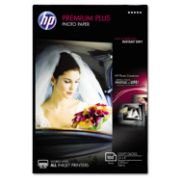 Picture of HP Premium Plus Photo Paper, 80 lbs., Soft-Gloss, 4 x 6, 100 Sheets/Pack
