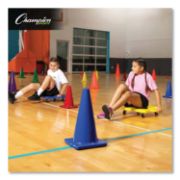 Picture of Champion Sports Hi-Visibility Vinyl Cones, 18" Tall, Orange