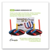 Picture of Champion Sports Indoor/Outdoor Rubber Horseshoe Set