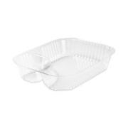 Picture of Dart® ClearPac Large Nacho Tray, 2-Compartments, Clear, 500/Ctn