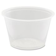 Picture of Dart® Conex Complements Portion/Medicine Cups, 4oz, Clear, 125/Bag, 20 Bags/Carton