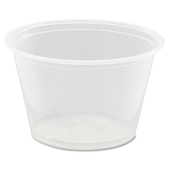 Picture of Dart® Conex Complements Portion/Medicine Cups, 4oz, Clear, 125/Bag, 20 Bags/Carton