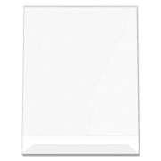 Picture of deflecto® Classic Image Slanted Desk Sign Holder, Plastic, 8 1/2 x 11 Insert, Clear