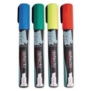 Picture of deflecto® Liquid Chalk Marker, Chisel, Assorted, 4/Pack