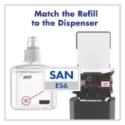 Picture of ES6 TOUCH FREE HAND SANITIZER DISPENSER, 1200 ML, 5.25" X 8.56" X 12.13", GRAPHI