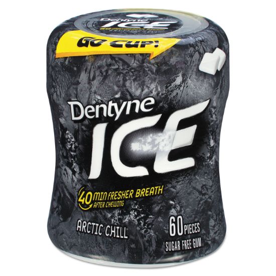Picture of Dentyne Ice® Sugarless Gum, Arctic Chill, 60 Pieces/Cup