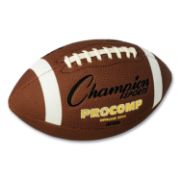 Picture of Champion Sports Pro Composite Football, Official Size, 22", Brown