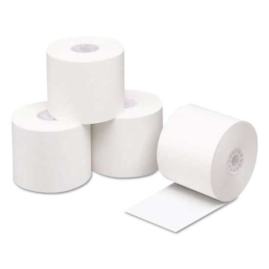 Picture of DIRECT THERMAL PRINTING PAPER, 2.3MIL, 0.45" CORE, 2.25" X 200 FT, WHITE, 50/CAR