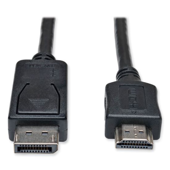 Picture of DISPLAY PORT TO HDMI ADAPTER CABLE, 3 FT, BLACK