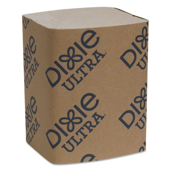 Picture of Dixie® Ultra® Interfold Napkin Refills 2-Ply, 6 1/2" x 9 7/8", Brown, 6000/Carton