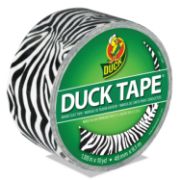 Picture of Patterned Duck Tape 1.88"X10yd Zebra