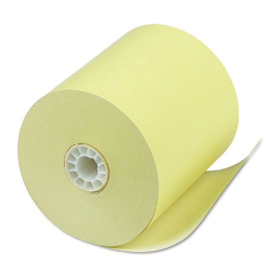 Picture of Single Ply Thermal Cash Register/POS Rolls, 3 1/8" x 230 ft., Canary, 50/CT