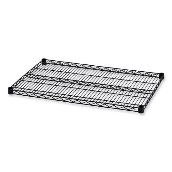 Picture of Alera® Industrial Wire Shelving Extra Wire Shelves, 36w x 24d, Black, 2 Shelves/Carton