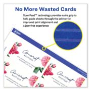 Picture of Avery® Print-to-the-Edge Microperf Business Cards, Color Laser, 2 x 3 1/2, Wht, 160/Pk