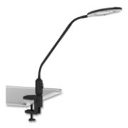 Picture of Alera® LED Magnifier Lamp, Desktop or Clamp-on, 19" High, Black