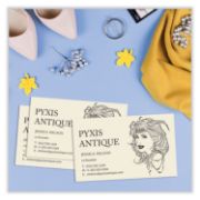 Picture of Avery® Printable Microperf Business Cards, Laser, 2 x 3 1/2, Ivory, Uncoated, 250/Pack