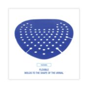 Picture of Boardwalk® Urinal Screen, Bubble Gum Fragrance, Blue, 12/Box