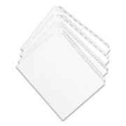 Picture of Avery® Allstate-Style Legal Exhibit Side Tab Dividers, 26-Tab, A-Z, Letter, White