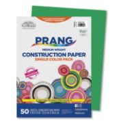 Picture of SunWorks® Construction Paper, 58 lbs., 9 x 12, Holiday Green, 50 Sheets/Pack