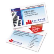 Picture of Avery® Clean Edge Business Cards, Laser, 2 x 3 1/2, White, 400/Box
