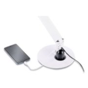 Picture of Bostitch® Color Changing LED Desk Lamp with RGB Arm, 18.12"h, White