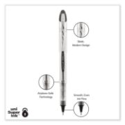 Picture of uni-ball VISION ELITE Refill Rollerball, Roller Ball Refills Bold-0.8mm, 2-Carded, Black Ink (61233PP)