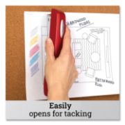 Picture of Swingline® 747 Business Full Strip Desk Stapler, 25-Sheet Capacity, Rio Red