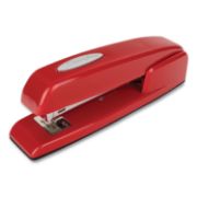 Picture of Swingline® 747 Business Full Strip Desk Stapler, 25-Sheet Capacity, Rio Red