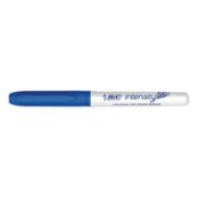 Picture of BIC® Great Erase Grip Fine Point Dry Erase Marker, Blue, Dozen