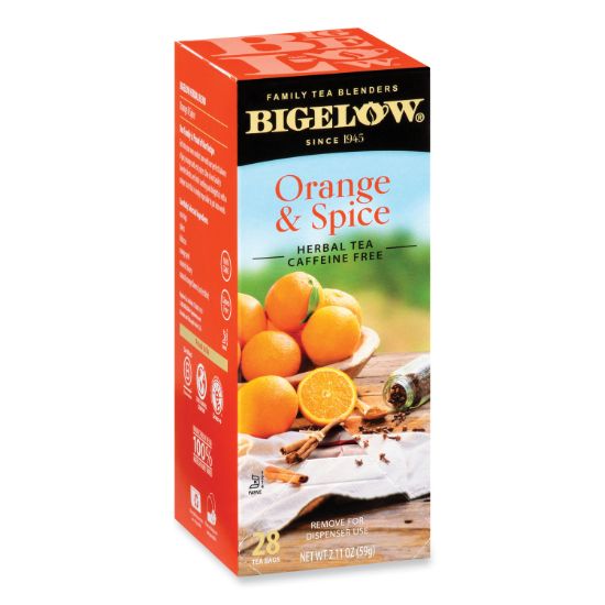 Picture of Bigelow® Orange and Spice Herbal Tea, 28/Box