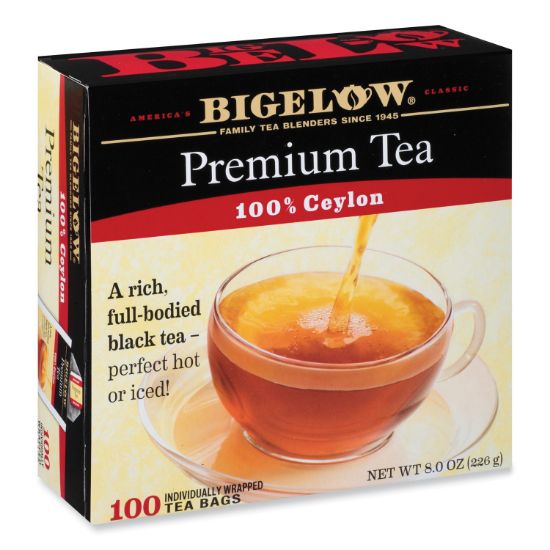 Picture of Bigelow® Single Flavor Tea, Premium Ceylon, 100 Bags/Box