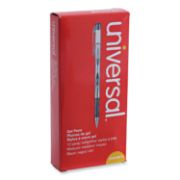 Picture of Universal™ Gel Stick Pen, 0.7 mm, Medium, Black Ink, 1 Dozen