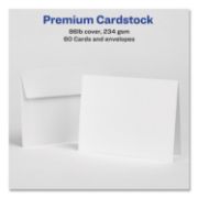 Picture of Avery® Note Cards for Inkjet Printers, 4 1/4 x 5 1/2, Matte White, 60/Pack w/Envelopes