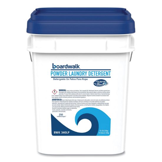 Picture of Boardwalk® Laundry Detergent Powder, Summer Breeze, 15.42 lb Bucket