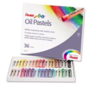 Picture of Pentel Oil Pastels 36/Pkg Assorted Colors