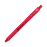 Picture of Pentel® EnerGel-X Retractable Roller Gel Pen, .7mm, Red Barrel/Ink, Dozen