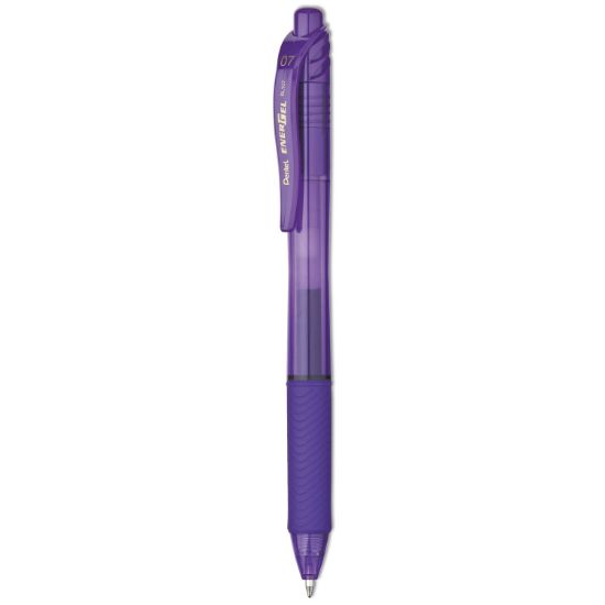 thumbnail image 2 of Pentel EnerGel Philography Rollerball Pen - Pastel Violet, 0.7mm, Quick-Dry Ink, Gift Box 2 of 5