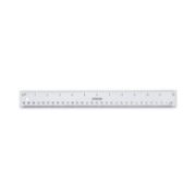 Picture of Universal® Acrylic Plastic Ruler, 12", Clear
