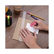 Picture of Universal® Bevel Block Erasers, 20/Pack