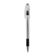 Picture of Pentel® R.S.V.P. Stick Ballpoint Pen, .7mm, Trans Barrel, Black Ink, Dozen