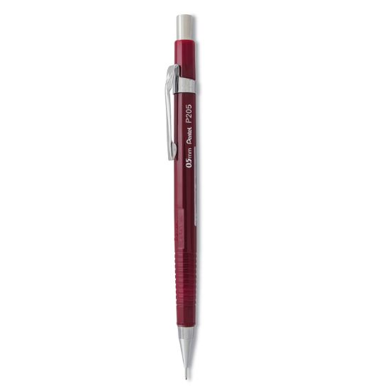 Picture of Pentel® Sharp Mechanical Drafting Pencil, 0.5 mm, Burgundy Barrel