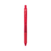 Picture of Pentel® EnerGel-X Retractable Roller Gel Pen, .7mm, Red Barrel/Ink, Dozen