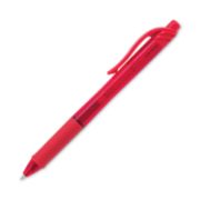 Picture of Pentel® EnerGel-X Retractable Roller Gel Pen, .7mm, Red Barrel/Ink, Dozen