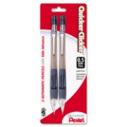 Picture of Pentel® Quicker Clicker Mechanical Pencil, 0.5 mm, Smoke, 2/Pack