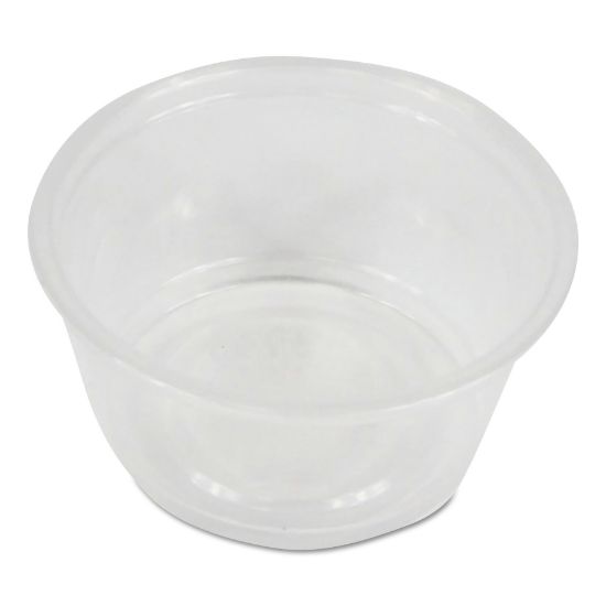 Picture of Boardwalk® Soufflé/Portion Cups, 2 oz, Polypropylene, Clear, 2500/Carton