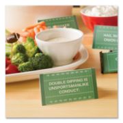 Picture of Avery® Small Tent Card, White, 2 x 3 1/2, 4 Cards/Sheet, 160/Box