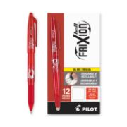Picture of Pilot FriXion Ball Erasable Gel Pen Open Stock Red