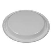 Picture of Tablemate® Plastic Dinnerware, Plates, 7" dia, White, 125/Pack